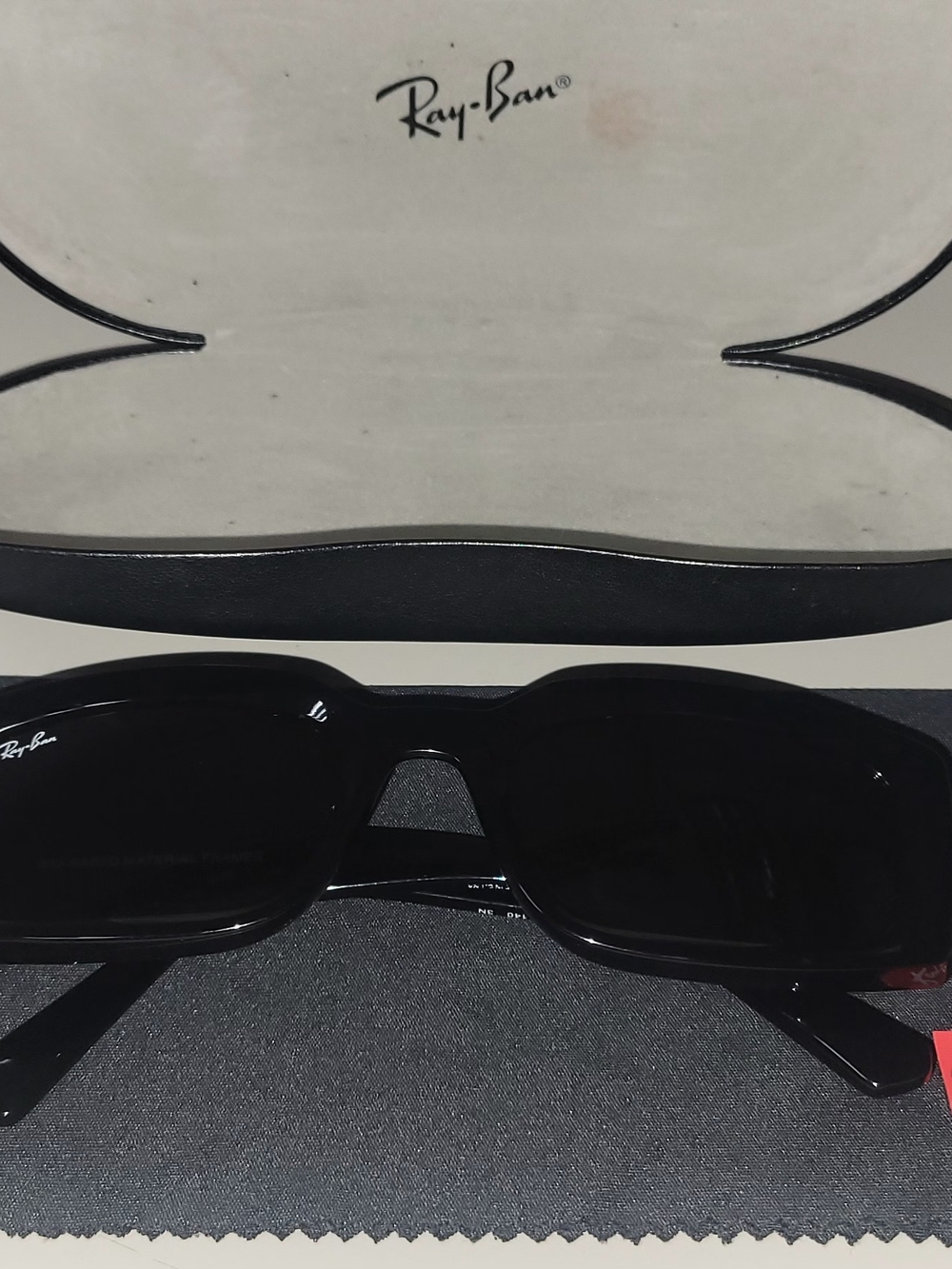 RAYBAN KILIANE Black RB4395 Rectangular Sunglasses